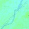 Топографическая карта 滹沱河, высота, рельеф