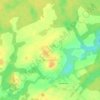 Топографическая карта Васильевское, высота, рельеф