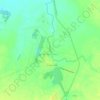 Топографическая карта Филипповка, высота, рельеф