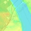 Топографическая карта Манычстрой, высота, рельеф