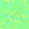 Топографическая карта Гришкино, высота, рельеф