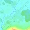Топографическая карта Камышлы, высота, рельеф