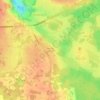 Топографическая карта Лопотово, высота, рельеф