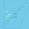 Топографическая карта 浙江象山韭山列岛海洋生态国家级自然保护区, высота, рельеф