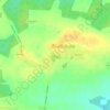 Топографическая карта Печетово, высота, рельеф