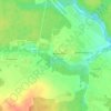 Топографическая карта Усадьба "Денежниково", высота, рельеф