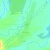Топографическая карта Красный Угол, высота, рельеф