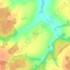 Топографическая карта Подсосенье, высота, рельеф