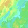 Топографическая карта Долосцы, высота, рельеф