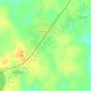 Топографическая карта Присельская, высота, рельеф