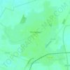 Топографическая карта Полтавская, высота, рельеф