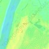Топографическая карта Ласта, высота, рельеф