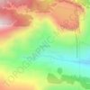 Топографическая карта Килятль, высота, рельеф