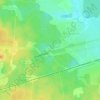 Топографическая карта Ветка Герцена, высота, рельеф