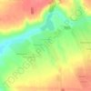 Топографическая карта Пандиково, высота, рельеф