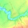 Топографическая карта Шолохово, высота, рельеф