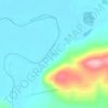 Топографическая карта Хаилино, высота, рельеф