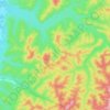 Топографическая карта Долми, высота, рельеф