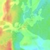 Топографическая карта Володькино, высота, рельеф