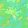 Топографическая карта Плотишно, высота, рельеф