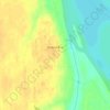 Топографическая карта Новый Бор, высота, рельеф