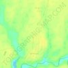 Топографическая карта Мечетное, высота, рельеф