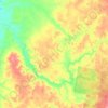 Топографическая карта Лымва, высота, рельеф