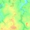 Топографическая карта Есемово, высота, рельеф