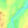 Топографическая карта Плешаново, высота, рельеф