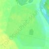 Топографическая карта Бено-Юрт, высота, рельеф