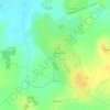 Топографическая карта Аньково, высота, рельеф