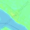 Топографическая карта Нагибово, высота, рельеф