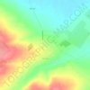 Топографическая карта Чечеул, высота, рельеф
