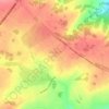 Топографическая карта Звёздный, высота, рельеф