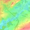 Топографическая карта Троицкое, высота, рельеф