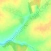 Топографическая карта Макеево, высота, рельеф