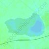 Топографическая карта озеро Большой Артуган, высота, рельеф