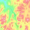 Топографическая карта du Sable, высота, рельеф