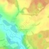 Топографическая карта Большое Перепечино, высота, рельеф