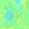 Топографическая карта Баклуши, высота, рельеф