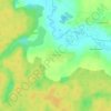 Топографическая карта Свистуново, высота, рельеф