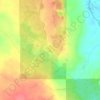 Топографическая карта Жигалово, высота, рельеф