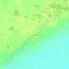 Топографическая карта Овчинниково, высота, рельеф