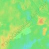 Топографическая карта Малая Осиновка, высота, рельеф