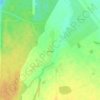 Топографическая карта Ныръял, высота, рельеф