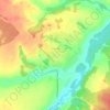 Топографическая карта Елтышево, высота, рельеф