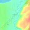 Топографическая карта Кушманаково, высота, рельеф