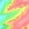 Топографическая карта Тимяшево, высота, рельеф