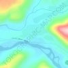 Топографическая карта Сорок, высота, рельеф
