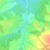 Топографическая карта Адышево, высота, рельеф